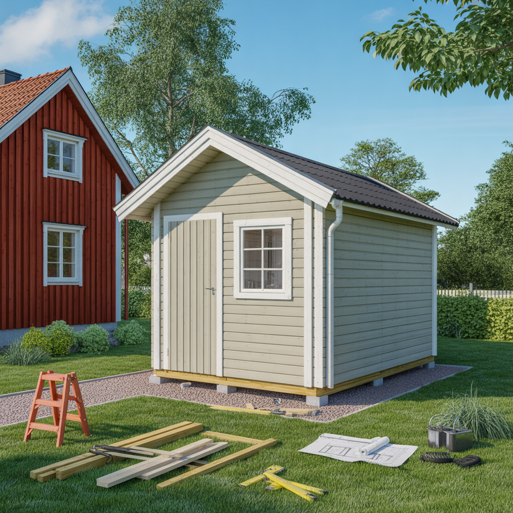 1.Vilka tillstand kravs for att bygga en friggebod