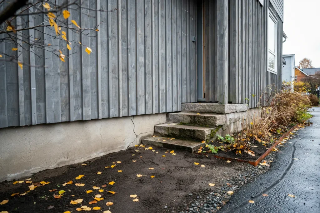 oktober r r tt tid att se ver husgrunden uppt ck sprickor s ttningar och tecken p problem innan vintern